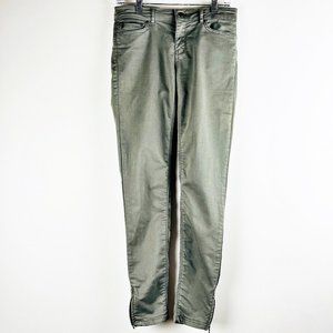 Zara Basic Skinny Olive Green Pant 38